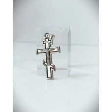 Ασημένιος Σταυρός εσταυρωμένος 4x2 εκ. (SCR31)